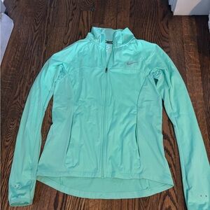Nike Women's Mint Green Full-Zip Utility Jacket